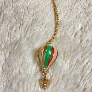 Air Balloon Charm Neckalace